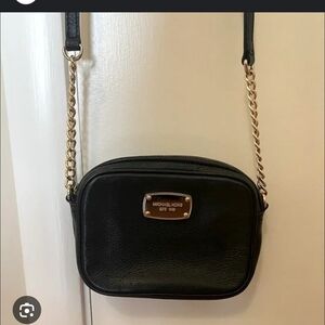 Michael Kors Black Crossbody Bag Mani  mk